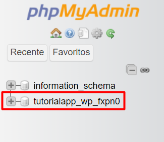 Banco de dados no phpmyadmin