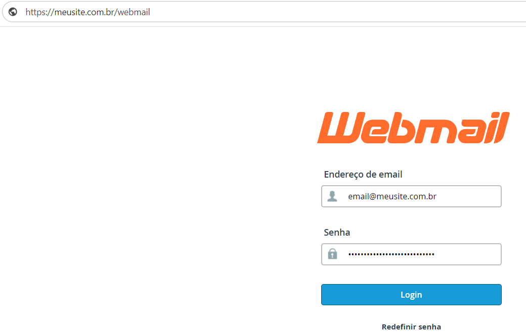 Login webmail