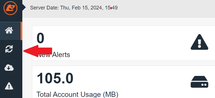 Restore e download JetBackup